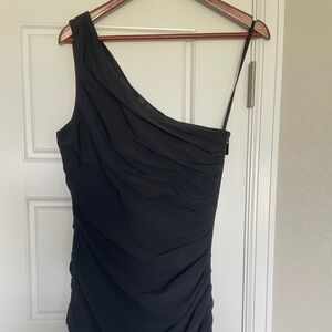 Armani Exchange Black Cocktail Dress